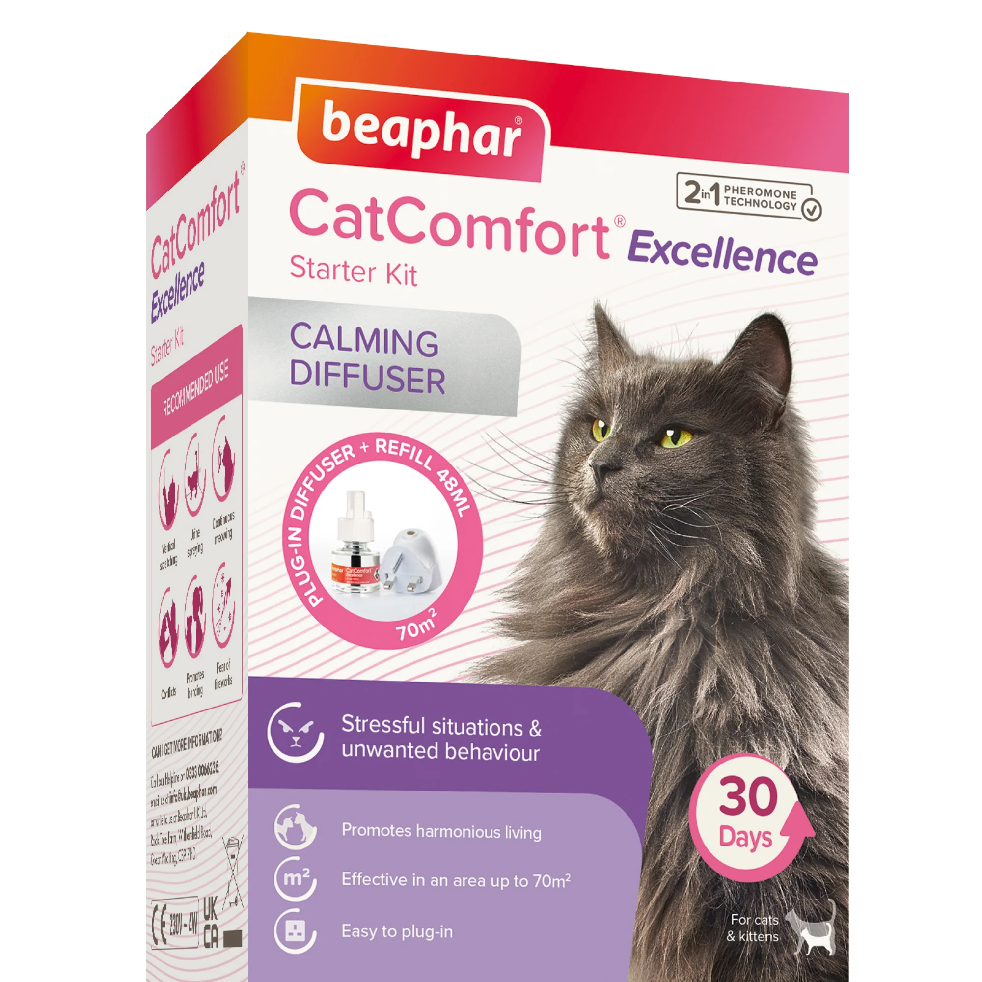 Beaphar Cat Comfort Excellence Plug In Diffuser & 48ml Comfort Refill - Image 7