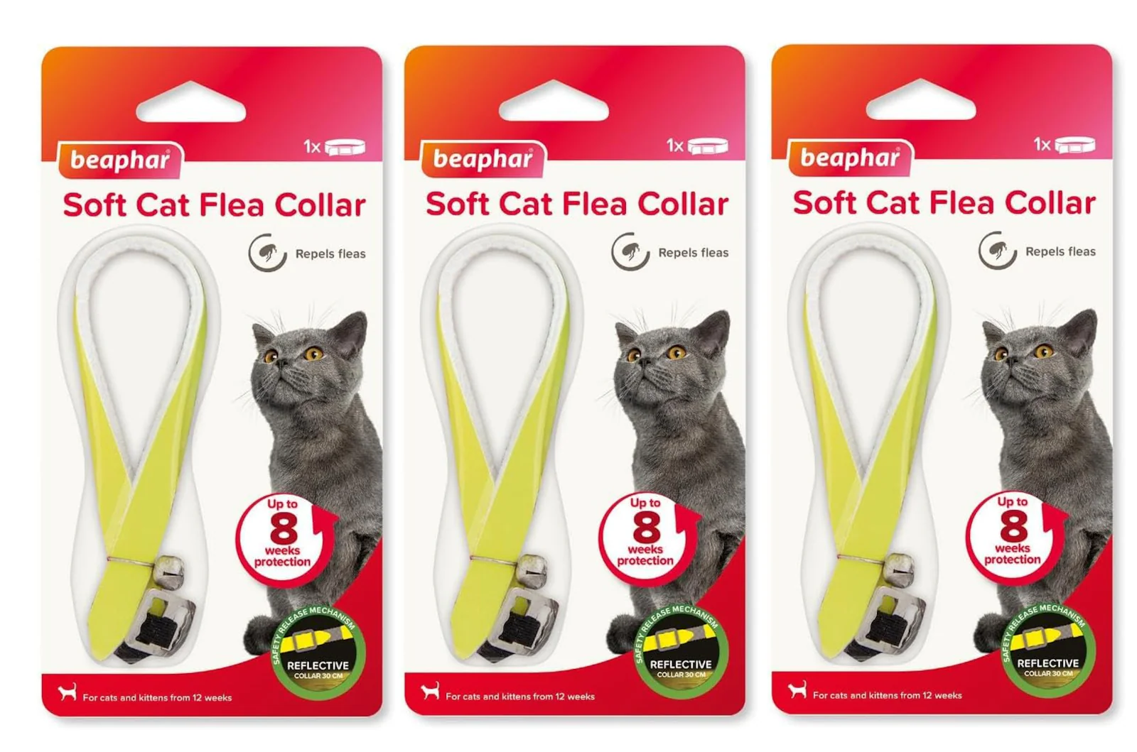 Beaphar Reflective Yellow Cat Flea Collar - Image 10