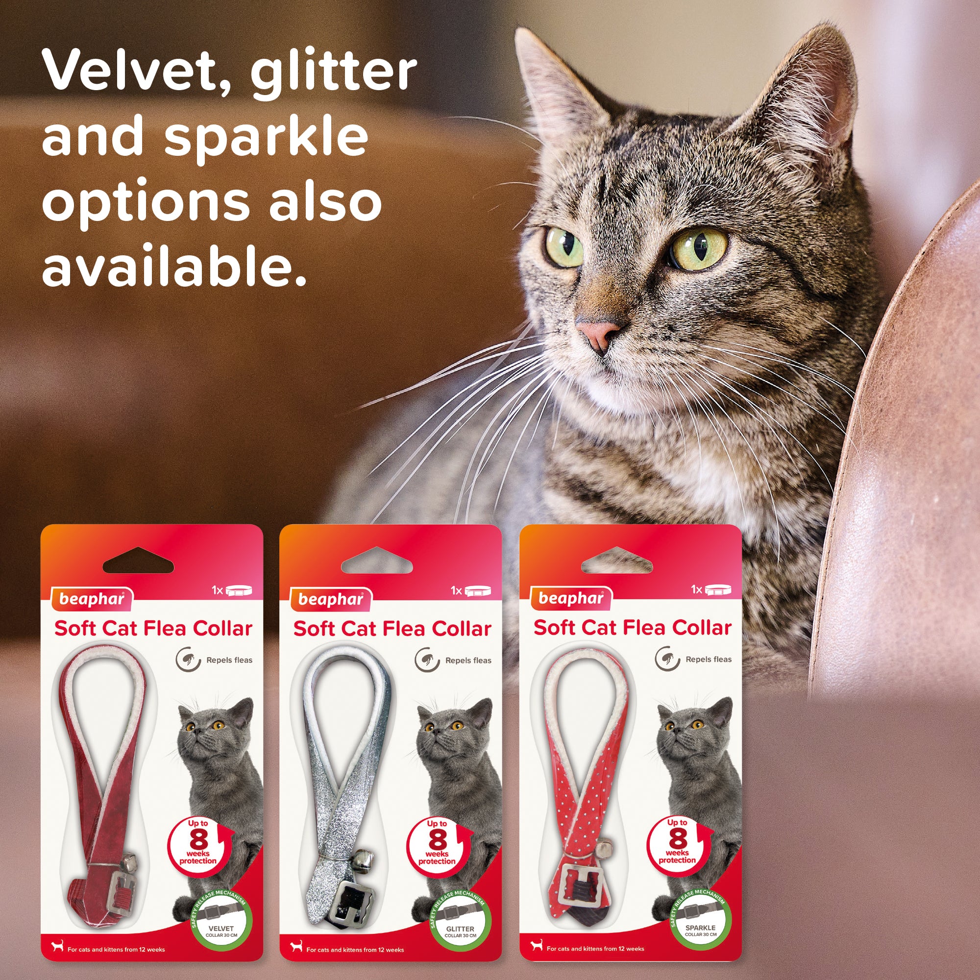 Beaphar Reflective Yellow Cat Flea Collar - Image 9