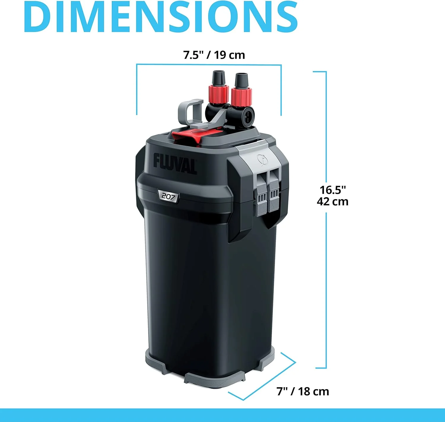 Fluval 207 External Filter - Image 7