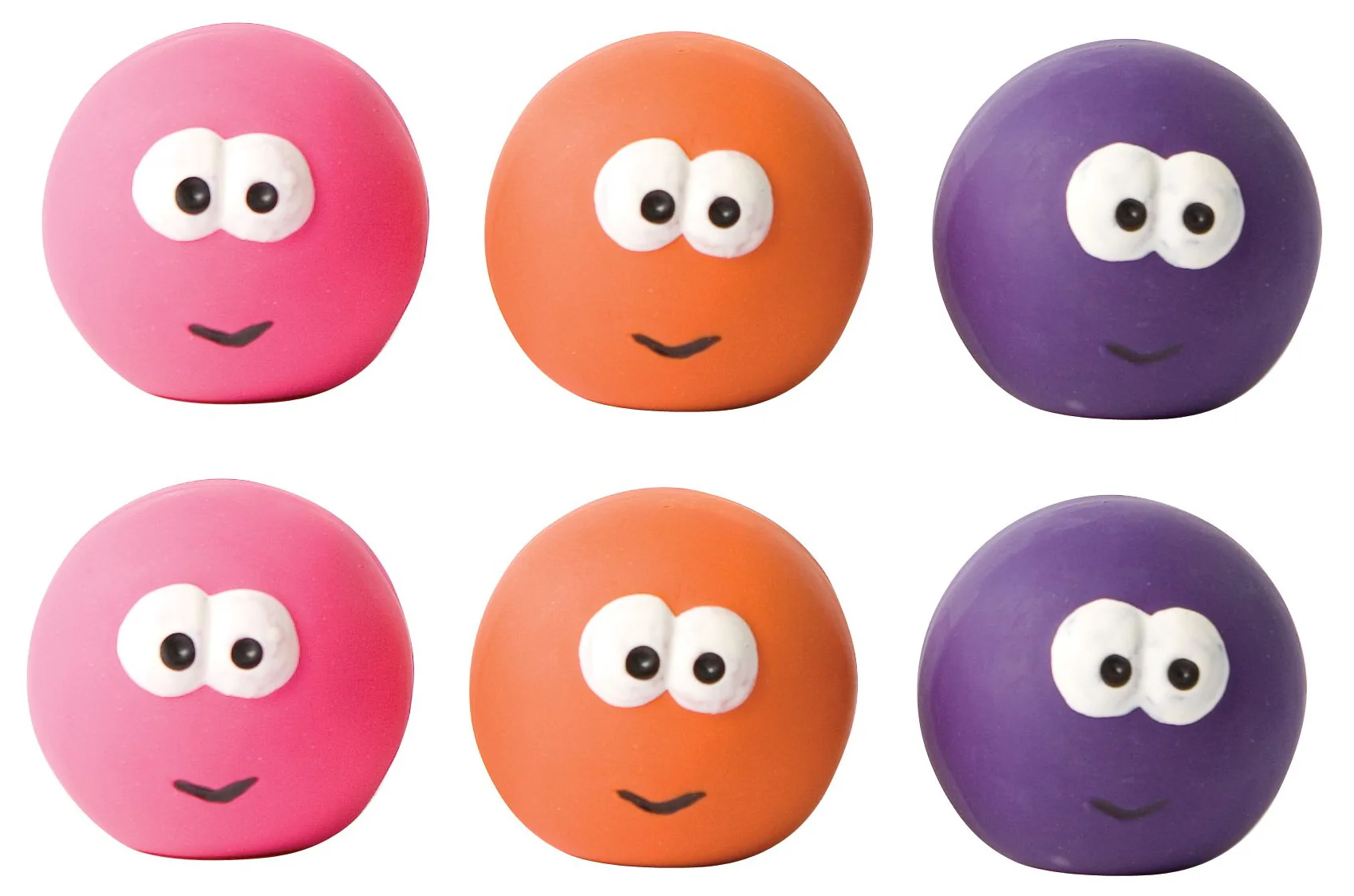 Good Boy Minibin Latex Face Ball Assorted Face - Image 3