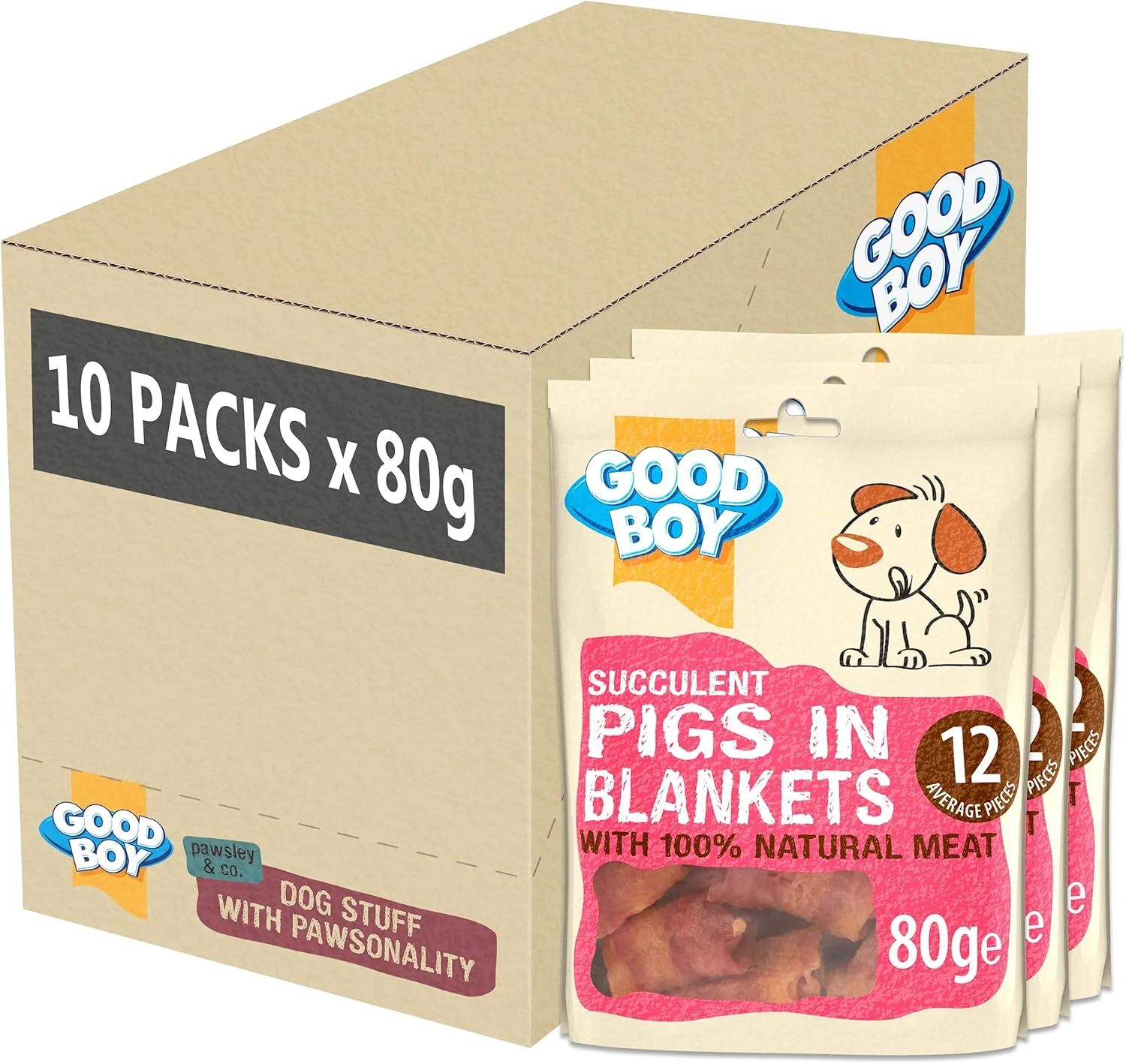 Good Boy Succulent Pigs In Blankets 80g - Image 6