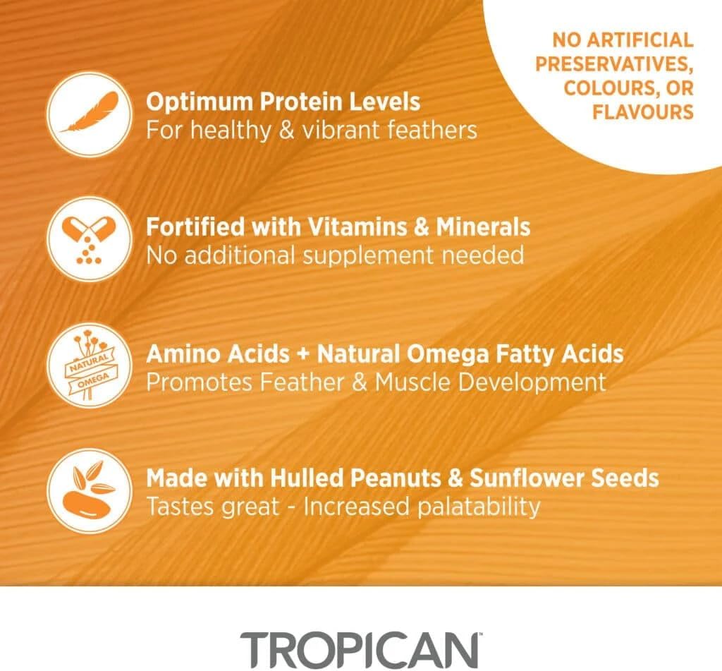 Hari Tropican Breeding Mash Handrearing Food 5kg - Image 4