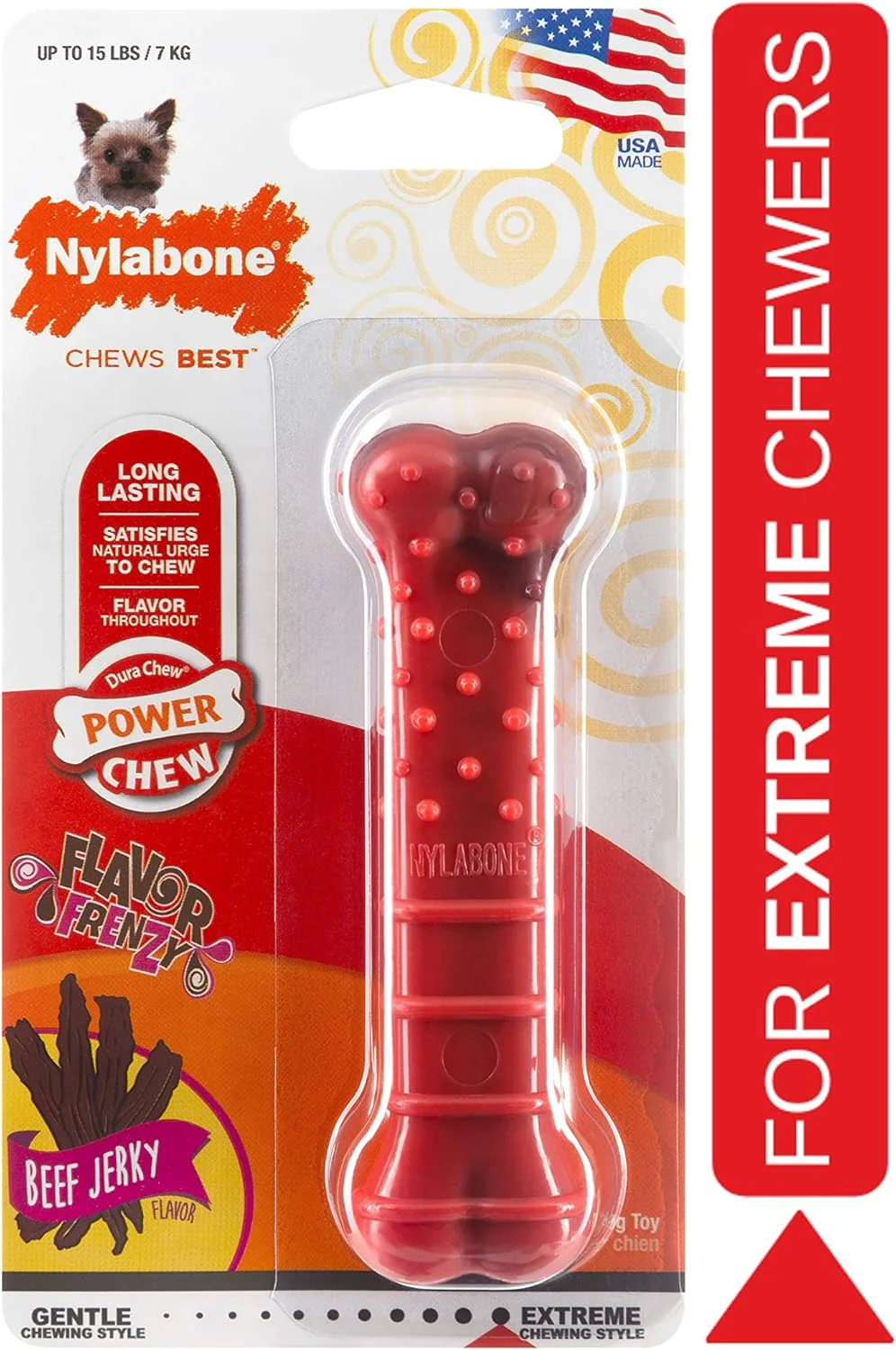 Nylabone Beef Jerky Petite - Image 4