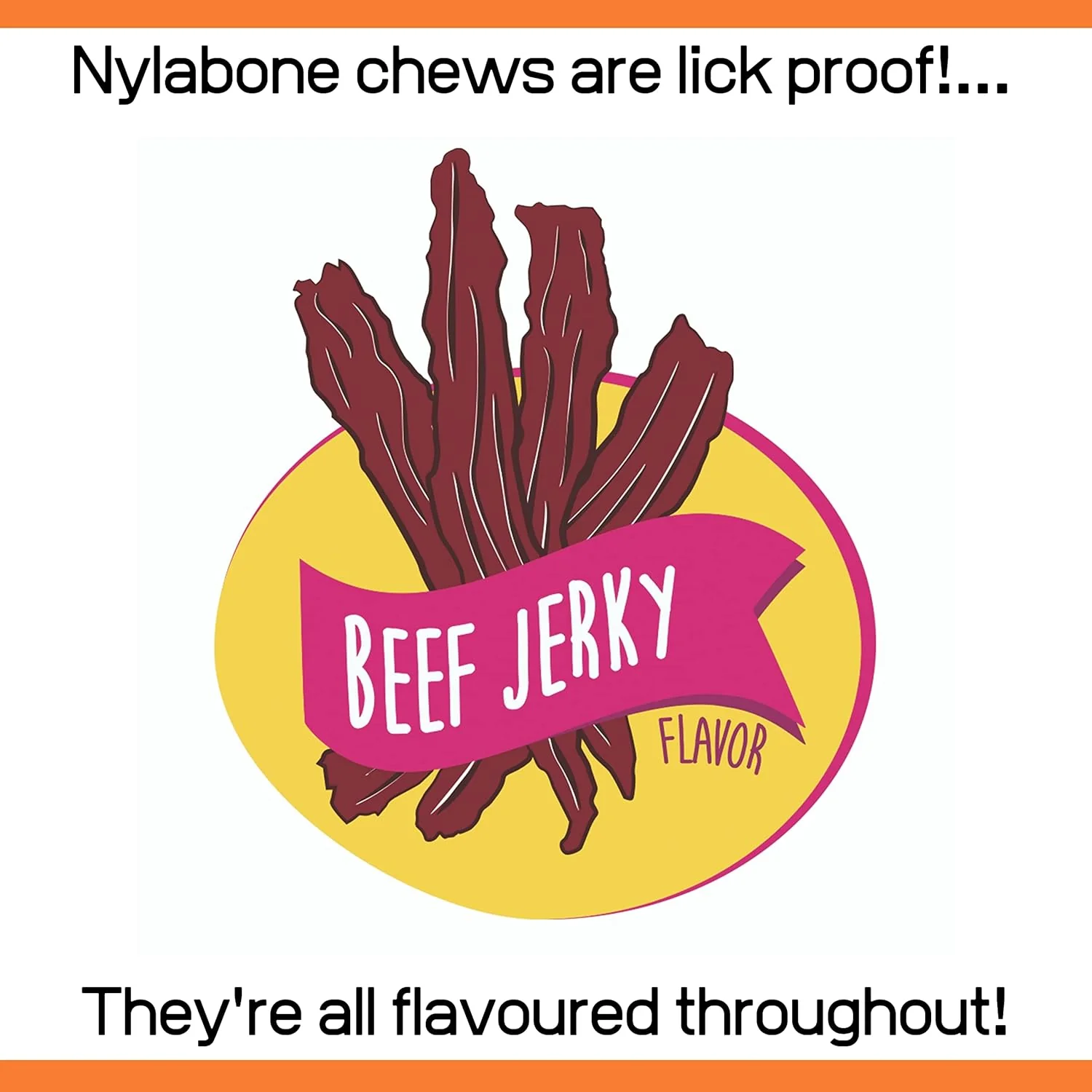 Nylabone Beef Jerky Regular - Image 5