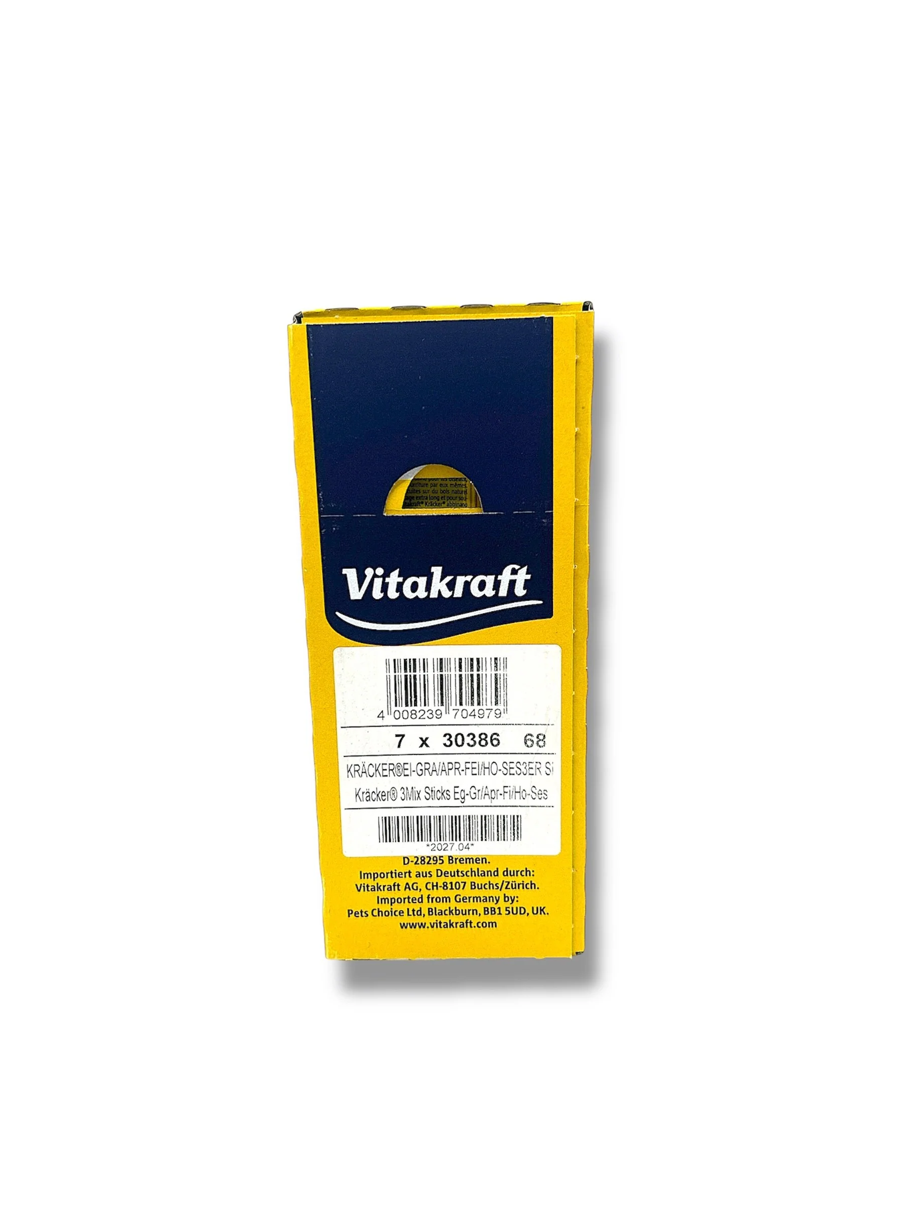 Vitakraft Trio Mix Budgie Kracker Sticks Egg Apricot & Honey Triple Pack - Image 11