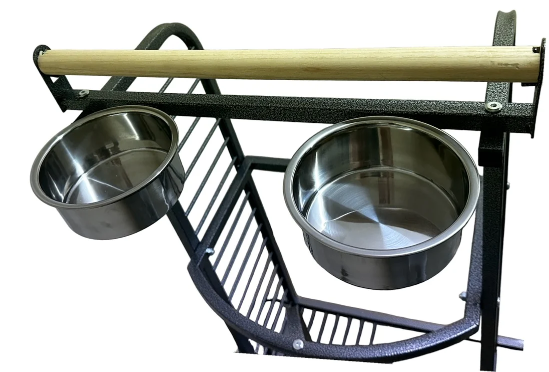 Wundapets Buckingham Parrot Stand Antique Black - Image 5