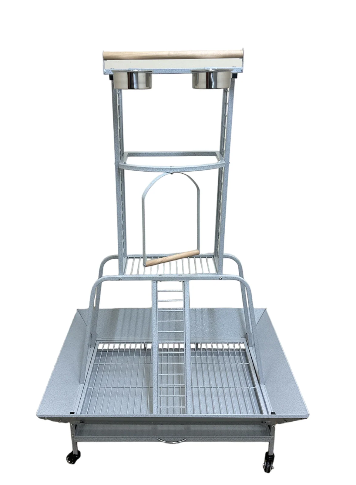 Wundapets Buckingham Parrot Stand Stone White - Image 3