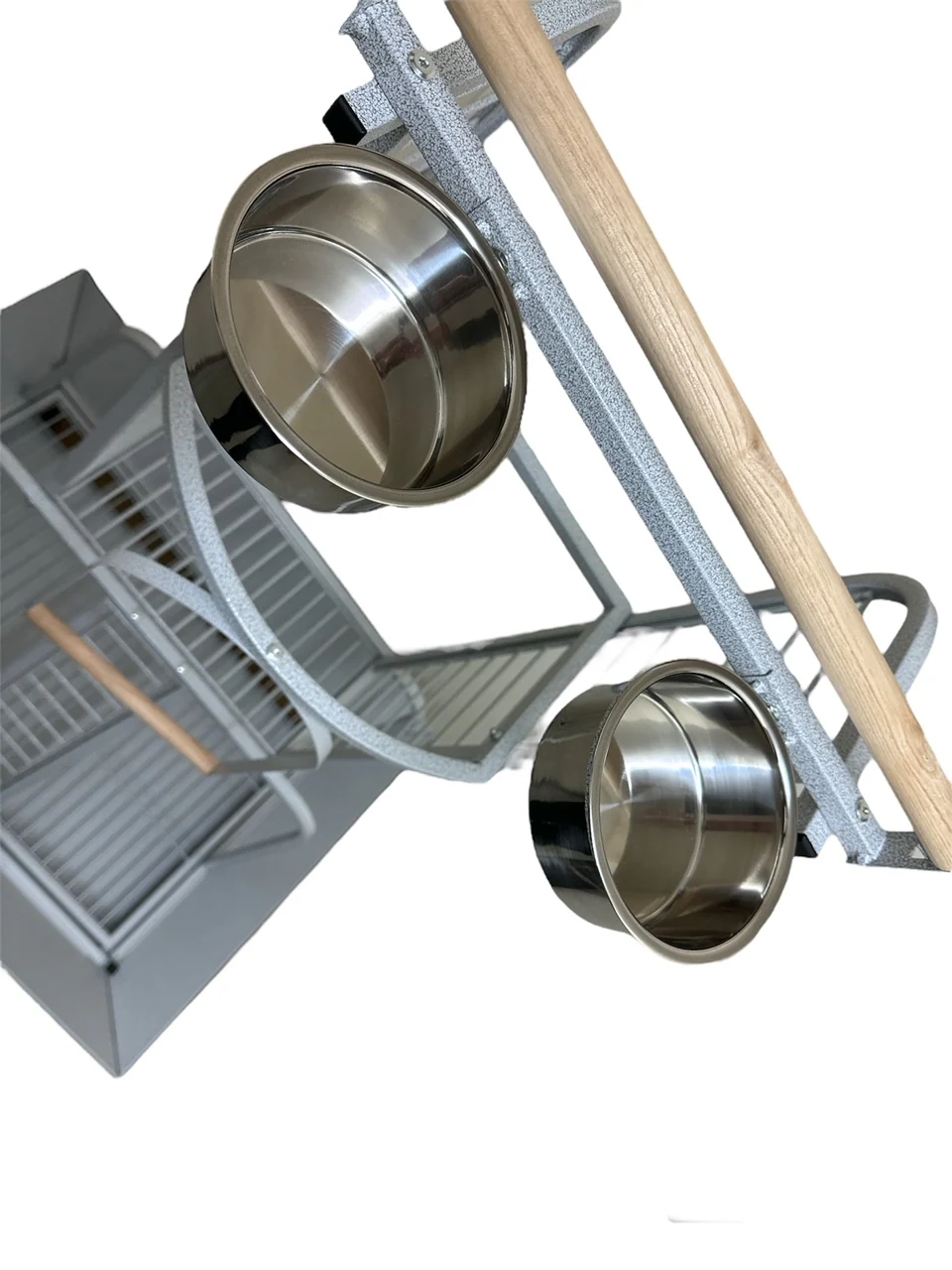 Wundapets Buckingham Parrot Stand Stone White - Image 4