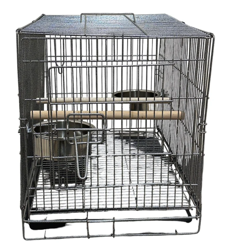 Wundapets Parrot Carrier 19" Antique Black - Image 3