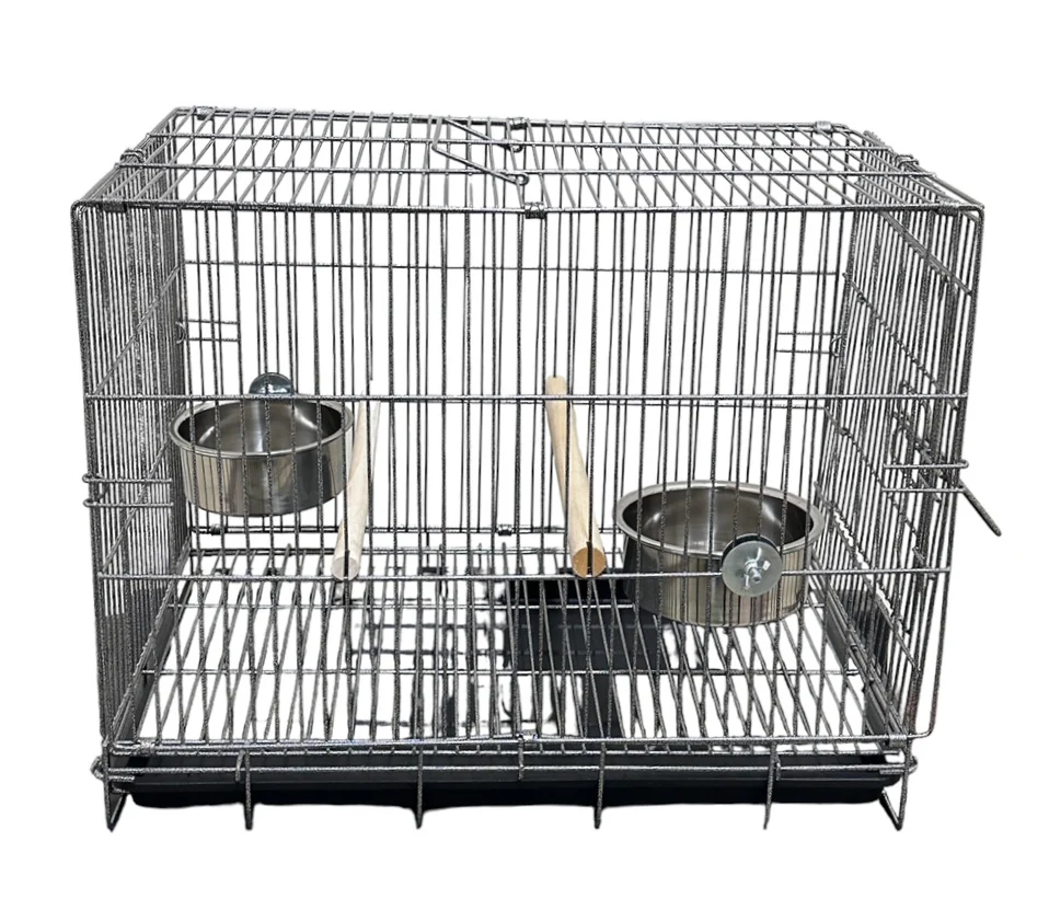 Wundapets Parrot Carrier 19" Antique Black - Image 4