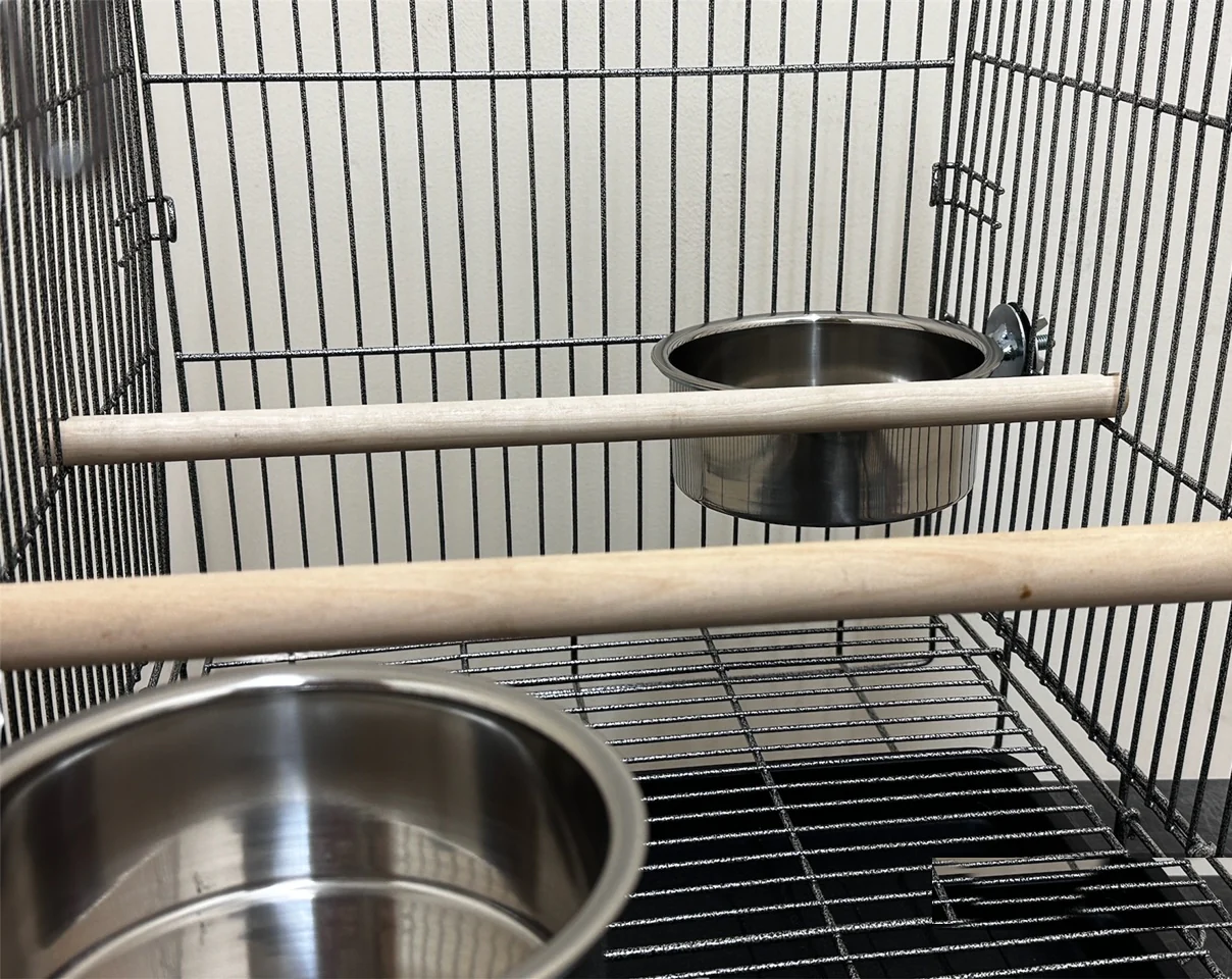 Wundapets Parrot Carrier 19" Antique Black - Image 5